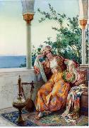 unknow artist Arab or Arabic people and life. Orientalism oil paintings 569 France oil painting artist